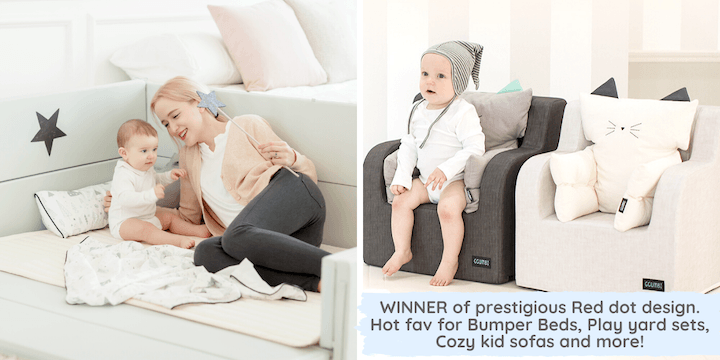 Korean floor bed for baby best sale