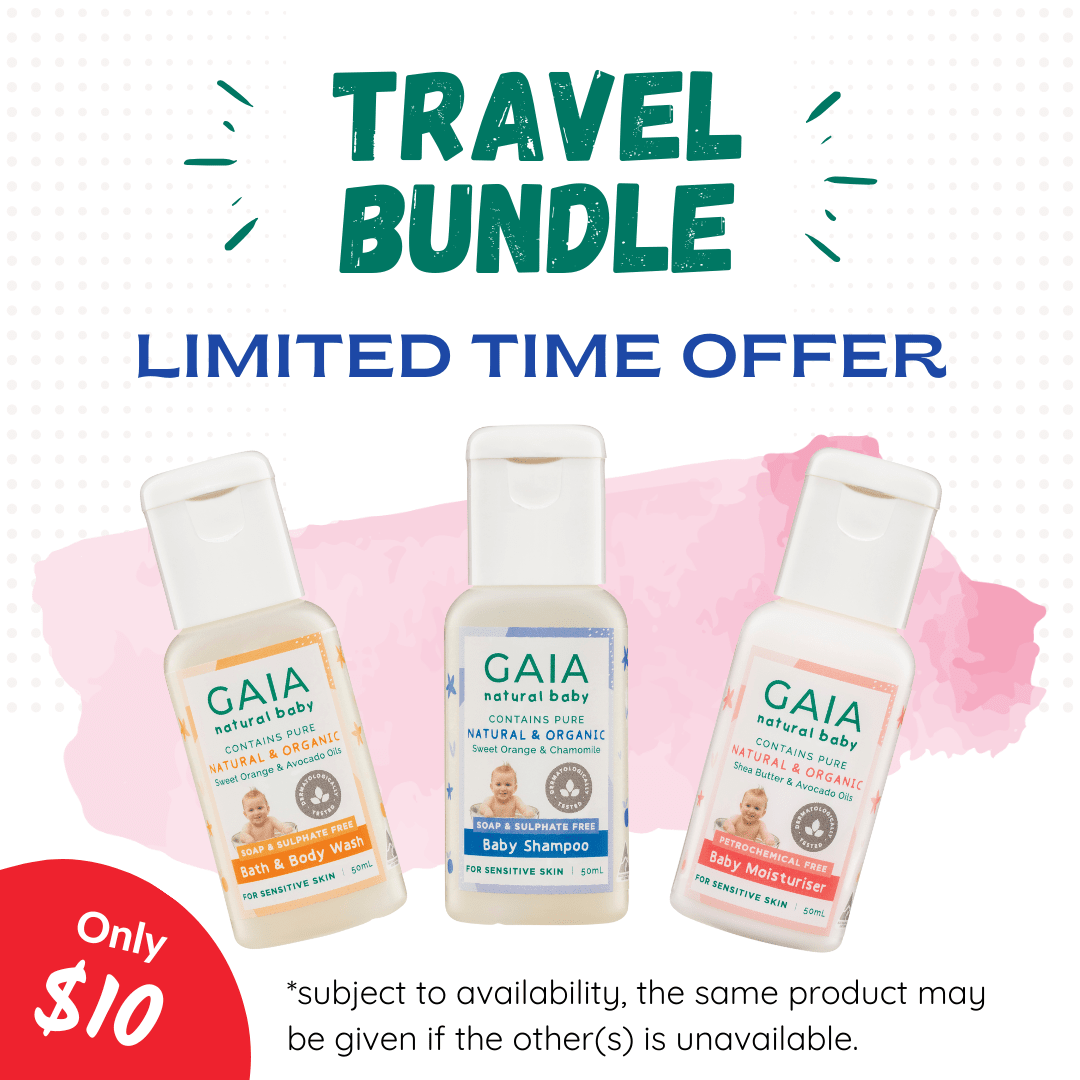 Special! GAIA Baby Assorted 3 × 50ml Bundle