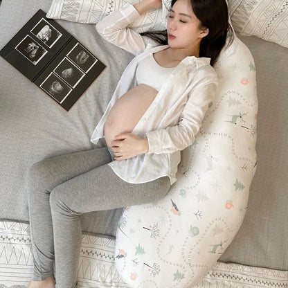 💖 Celebrity's Choice Design 💖 Comfort Series Maternity Pillow - Cooling Touch (Forest)