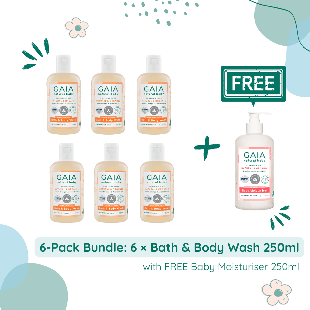 ✨ Super Savings! ✨ GAIA Wash Bundle (complimentary Baby Moisturiser 250ml!)