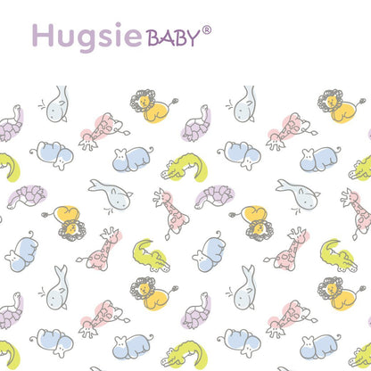 HugsieBABY® Junior Pillow - 100% USA Cotton (Animals)