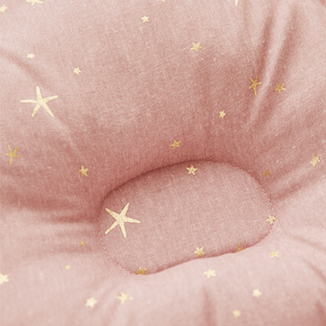 Newborn Crown Pillow + Blanket set - Shining Star (Pink)