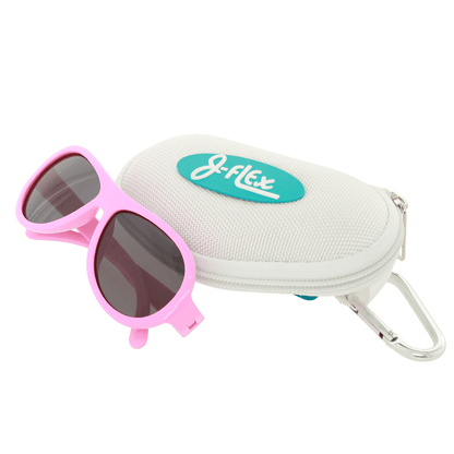 Polarized kids sunglasses - Princess Hearts Pink