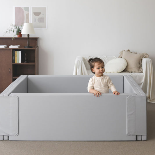 Bumper Bed - Family 200 x 150 cm (most luxuriously sized!) in Scandi Gray