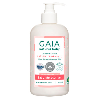 Baby Moisturiser 500ml (with fitted pump)