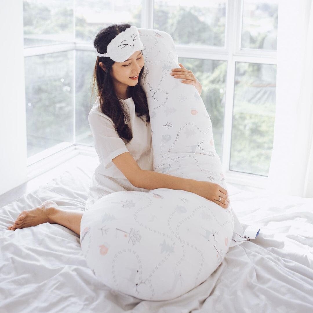 💖 Celebrity's Choice Design 💖 Comfort Series Maternity Pillow - Cooling  Touch (Forest)