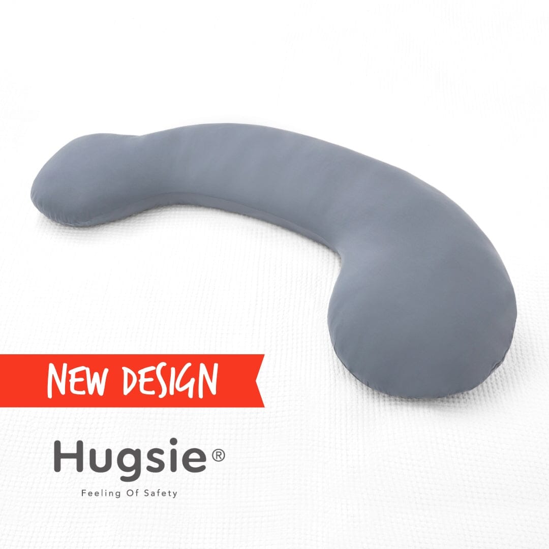 NEW! Comfort Series Maternity Pillow - Cooling Touch (Pebble Gray)