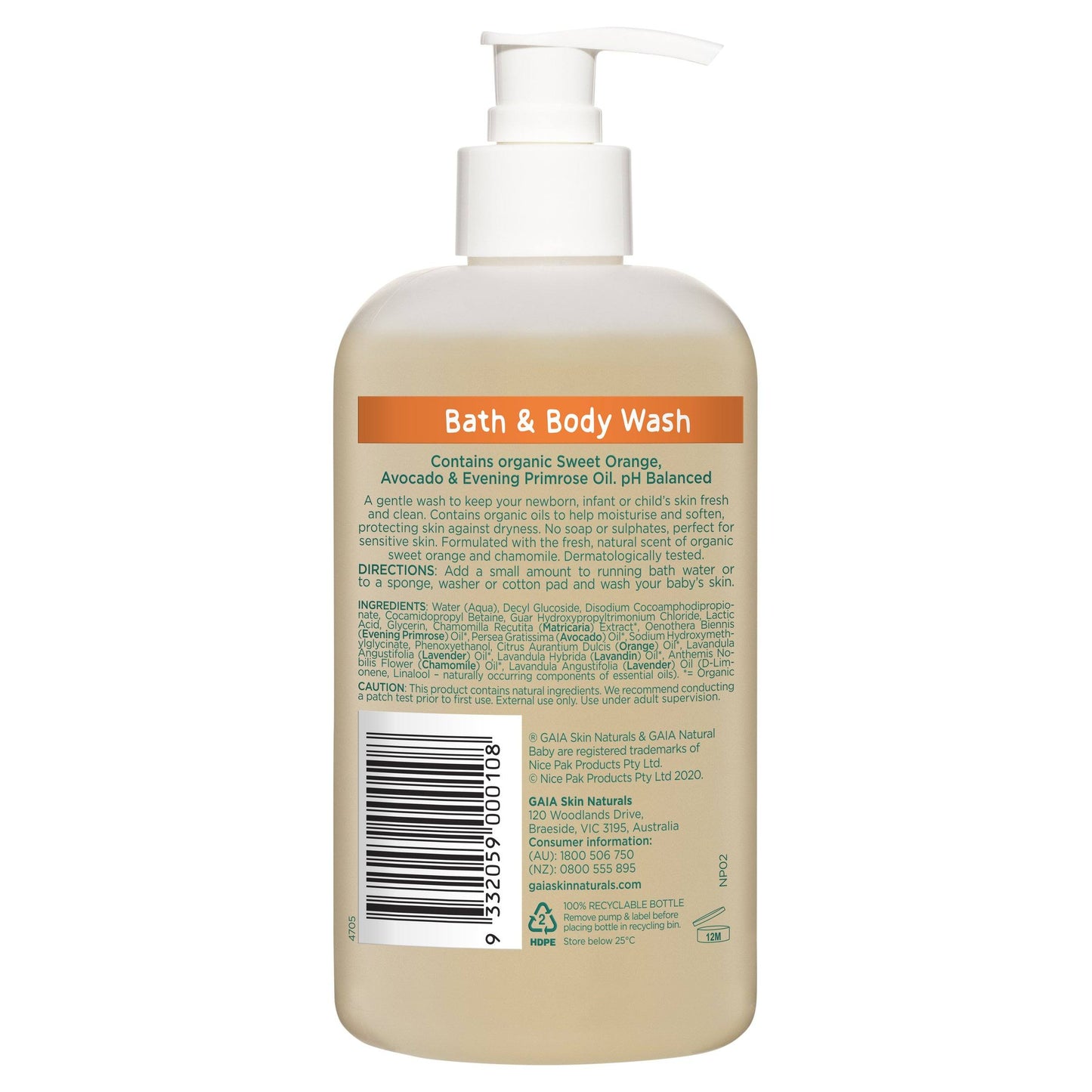 Bath & Body Wash 500ml