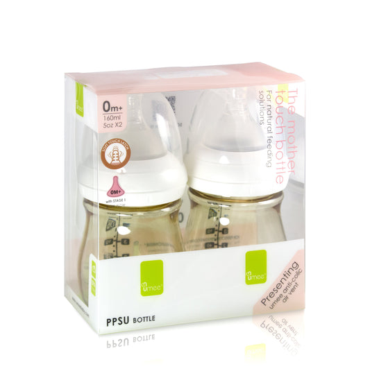 PPSU 160ml/5oz Feeding Bottle (2-Pack)